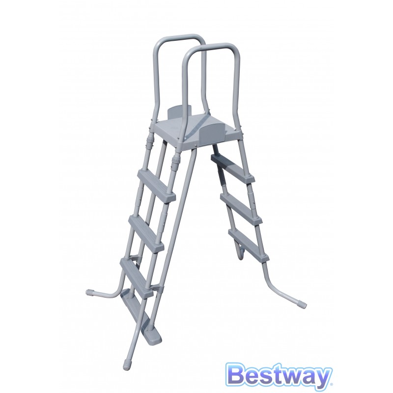 Стальной бассейн Bestway 56386 BW, Hydrium Splasher Pool Set 460х90см, 14110л, фильтр-насос, лестница фото 4